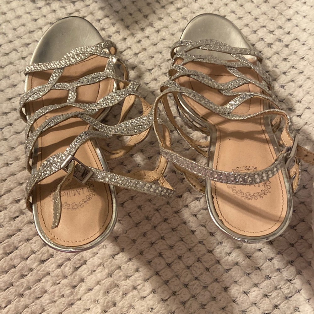 sparkly heels size 8
